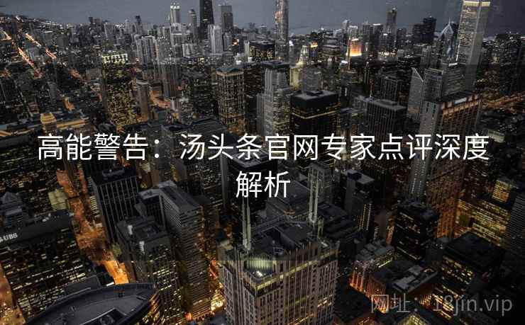 高能警告：汤头条官网专家点评深度解析