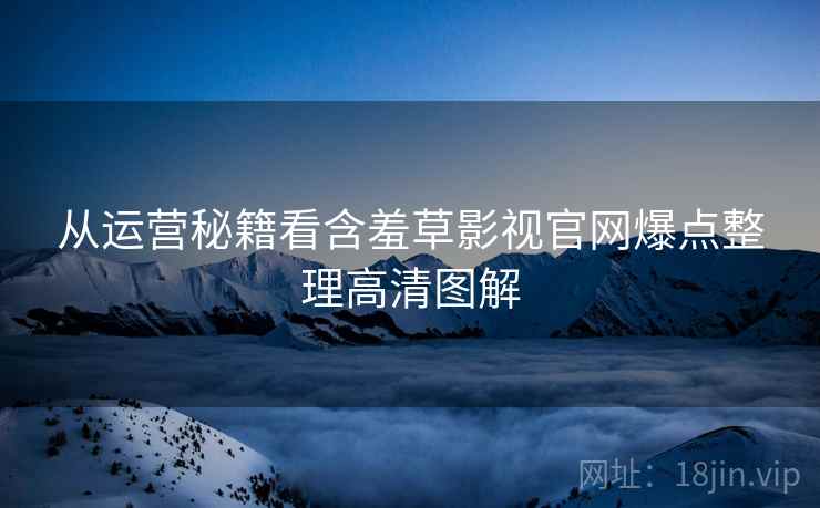 从运营秘籍看含羞草影视官网爆点整理高清图解 从运营秘籍看含羞草影视官网爆点整理高清图解