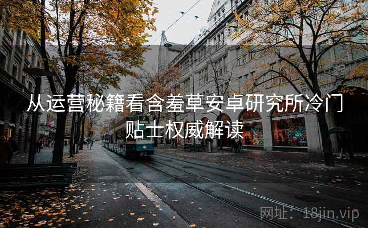从运营秘籍看含羞草安卓研究所冷门贴士权威解读 从运营秘籍看含羞草安卓研究所冷门贴士权威解读